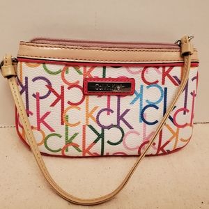 CALVIN KLEIN WHITE MULICOLOR WRISTLIT